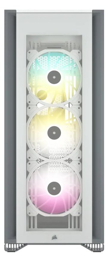 Corsair iCUE 7000X RGB - FT - E-ATX - Seitenteil mit Fenster (gehärtetes Glas) - Weiß