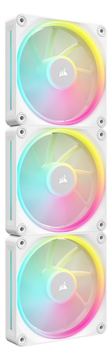Corsair iCUE Link LX120 RGB Starter Kit - Gehäuselüfter - 120 mm - weiß (Packung mit 3) von LumaTech