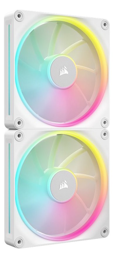 Corsair iCUE Link LX140 RGB - Gehäuselüfter - 140 mm - weiß (Packung mit 2)