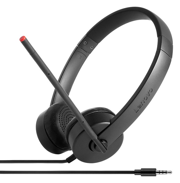 Lenovo Stereo Analog Headset - Headset - On-Ear