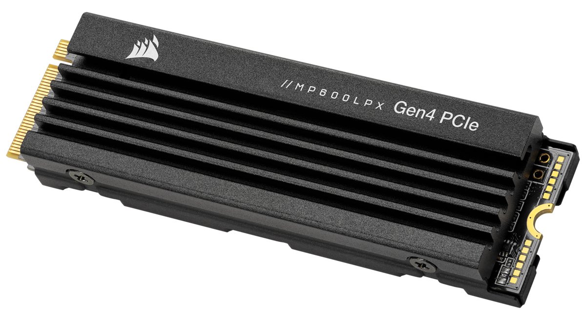 Corsair MP600 PRO LPX - SSD - 1 TB - intern - M.2 2280 - PCIe 4.0 x4 (NVMe)