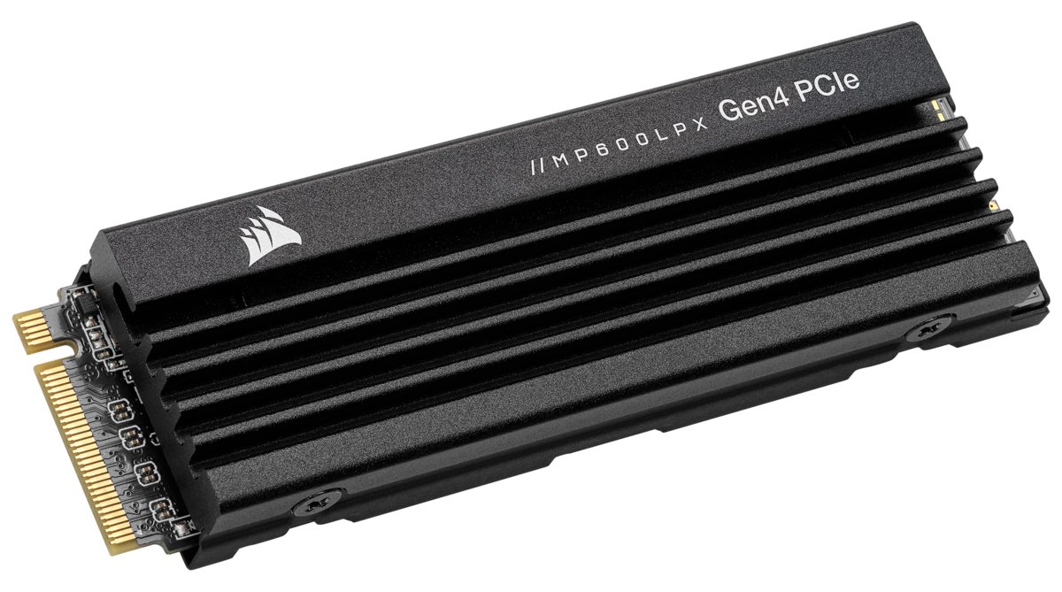 Corsair MP600 PRO LPX - SSD - 2 TB - intern - M.2 2280 - PCIe 4.0 x4 (NVMe)