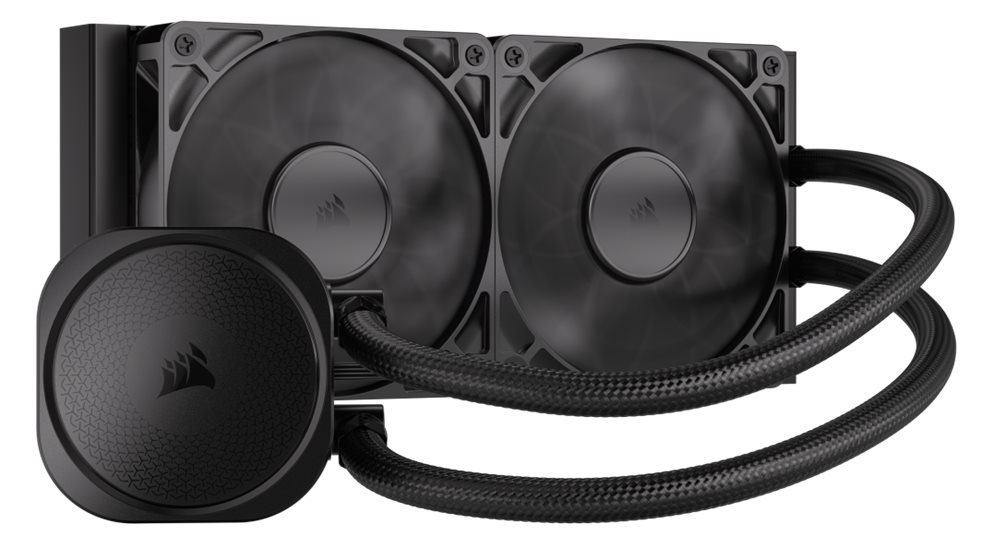 Corsair Nautilus 240 RS - Prozessor-Flüssigkeitskühlsystem - Kühlergröße: 240 mm - (für: LGA1851, LGA1700, AM5, AM4)