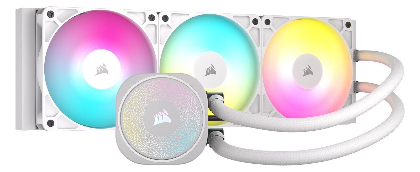 Corsair Nautilus 360 RS ARGB - Prozessor-Flüssigkeitskühlsystem - Kühlergröße: 360 mm - (für: LGA1851, LGA1700, AM5,…)