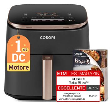 Cosori CAF-DC 602-KEUR Turbo Blaze Heißluftfritteuse CAF-DC602-KEUR von LumaTech