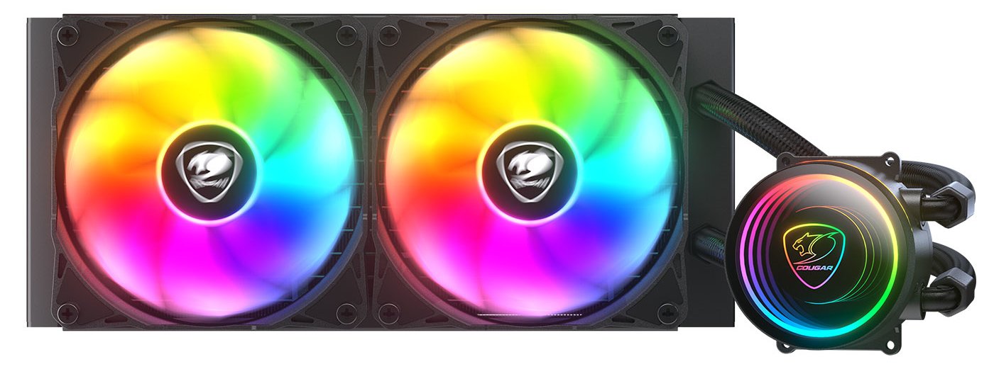 Cougar CPU Wasserkühlung Poseidon Elite 240 ARGB Schwarz - AMD Sockel AM3 (Ph. II/Ath. II) - AMD Sockel AM4 (Ryzen)