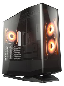 Cougar FV270 RGB - Mid tower - E-ATX - Seitenteil mit Fenster (gehärtetes Glas) - Schwarz von LumaTech