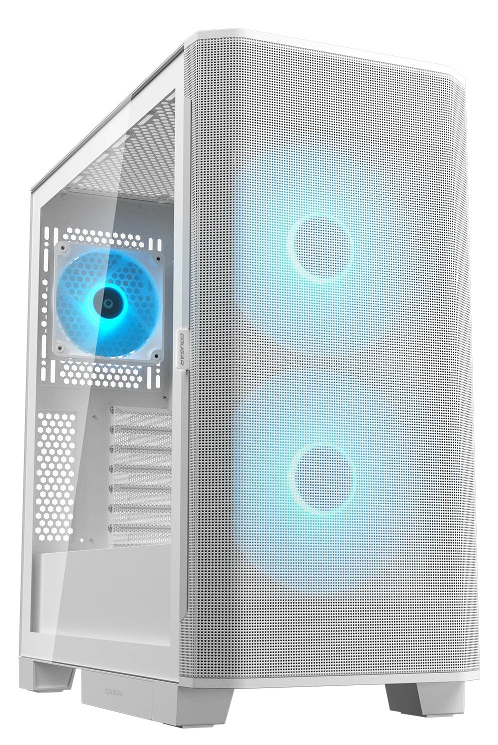 Cougar Gehäuse Midi-Tower Airface FLO ARGB Weiß - Midi/Minitower - ATX