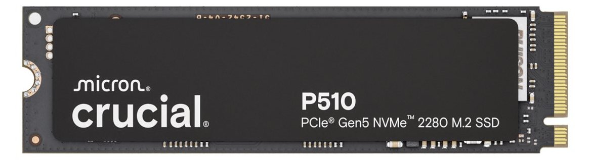 Crucial P510 - SSD - 1 TB - intern - M.2 2280 - PCI Express 5.0 x4 (NVMe)