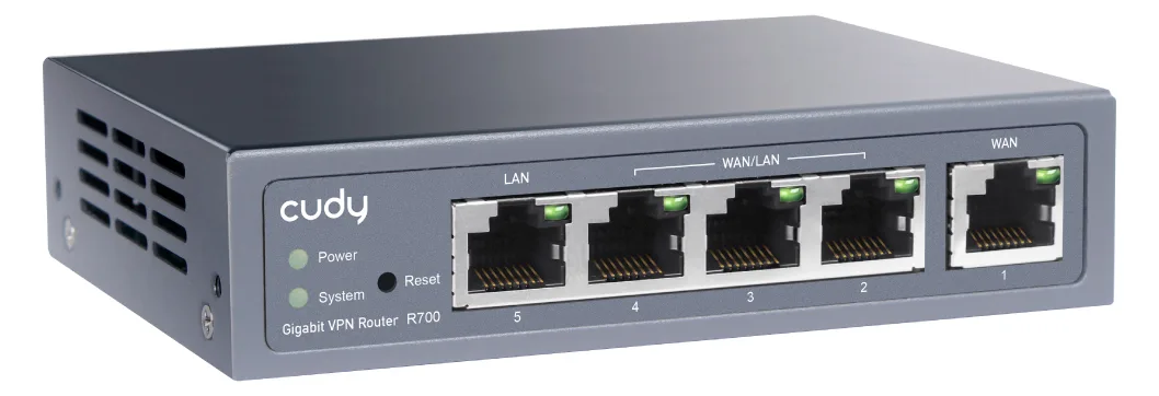 CUDY Gigabit Multi-WAN VPN Router wired router Fast Ethernet Ethernet - Router - 1 Gbps, Ansicht 4