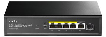CUDY GS1005PTS1 - Gigabit Ethernet (10/100/1000) - Gigabit Ethernet - Vollduplex - Power over Ethernet (PoE) - Rack von LumaTech