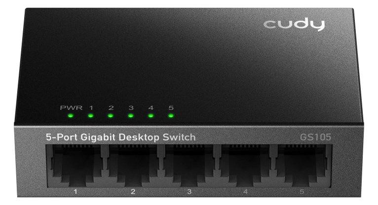 CUDY GS105 - Gigabit Ethernet (10/100/1000) - Vollduplex