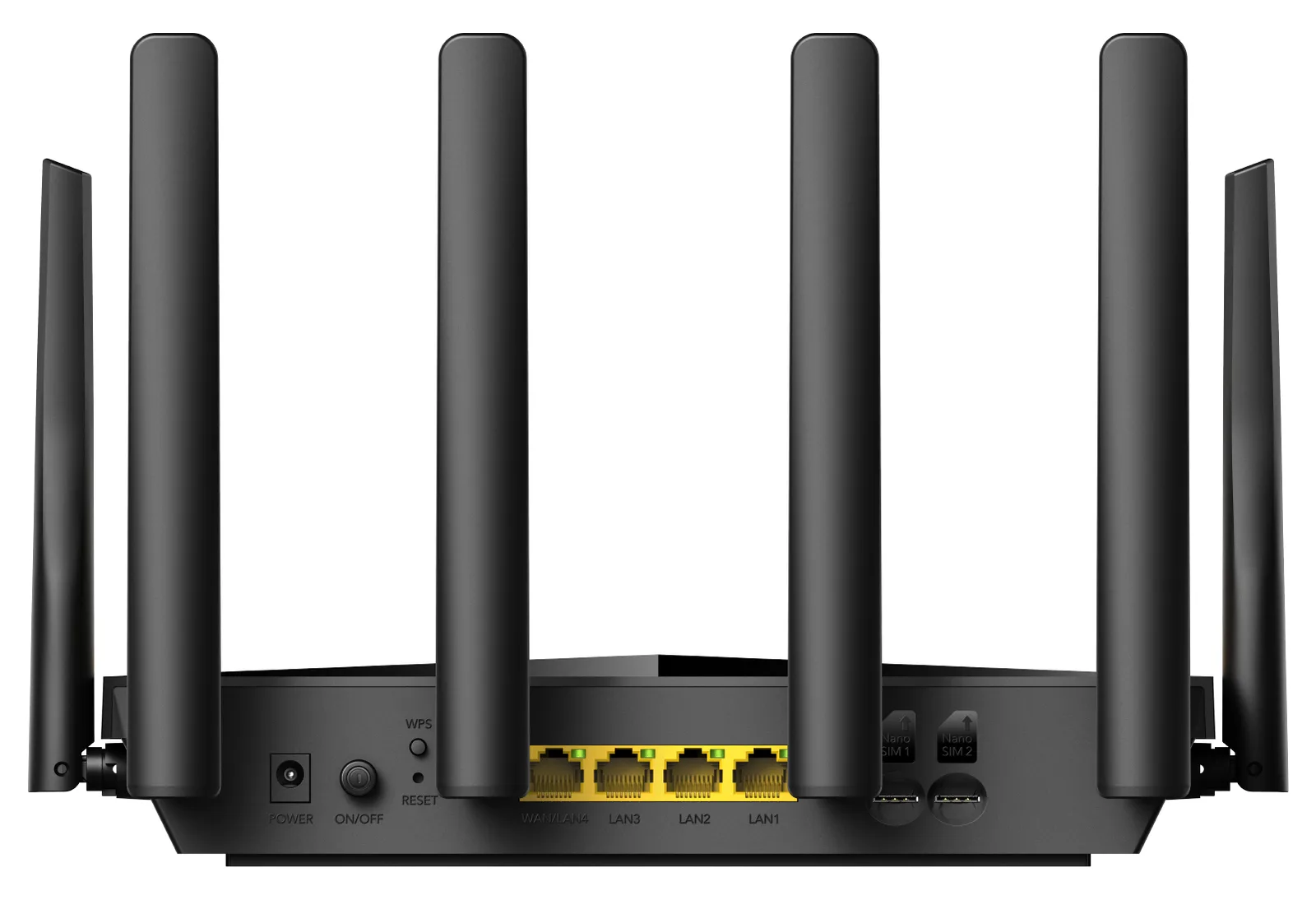 CUDY LT700 - Wi-Fi 5 802.11ac - Dual-band 2.4 GHz 5 - Ethernet LAN - 4G - Zwart, Ansicht 5
