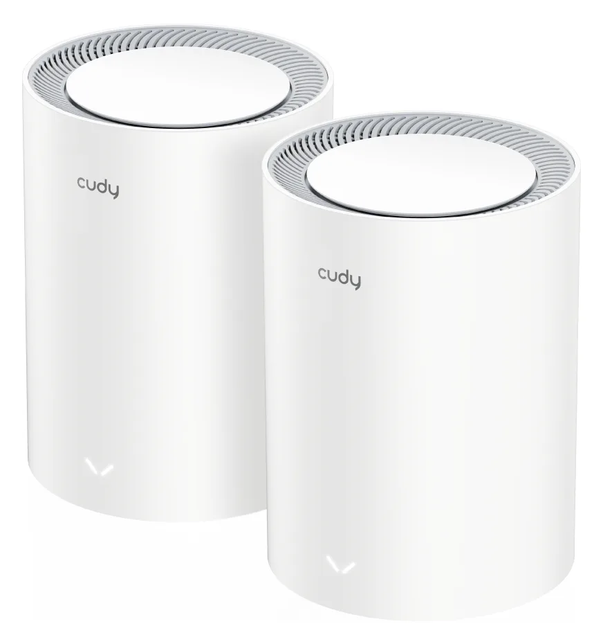 CUDY M3000 AX3000 Wi-Fi 6 Mesh 2.5G 2er-Pack weiß, Ansicht 2