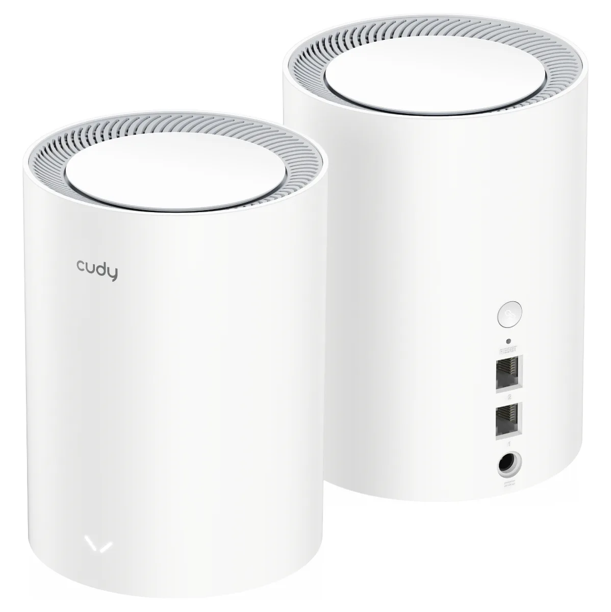 CUDY M3000 AX3000 Wi-Fi 6 Mesh 2.5G 2er-Pack weiß, Ansicht 3