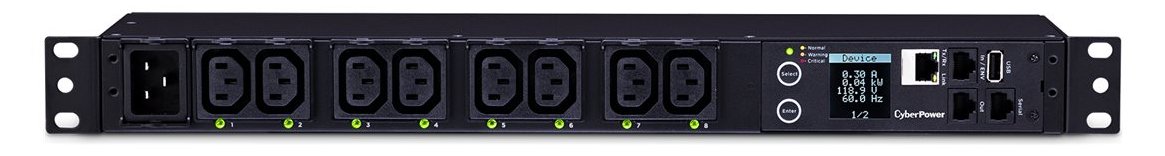 CyberPower Systems CyberPower Switched Metered-by-Outlet PDU81005 - Stromverteilungseinheit (Rack - einbaufähig)