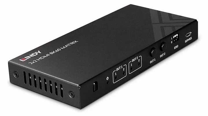 Lindy 2x2 HDMI 8K60 Matrix, Ansicht 4