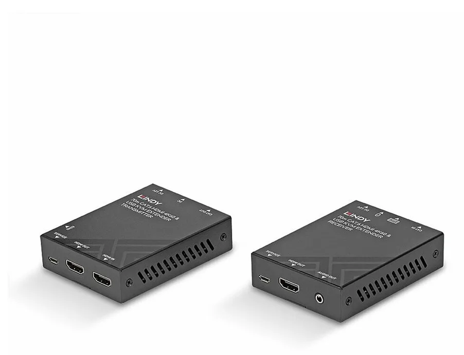 Lindy 70m Cat.6 HDMI 4K60 USB & Audio KVM Extender, Ansicht 5