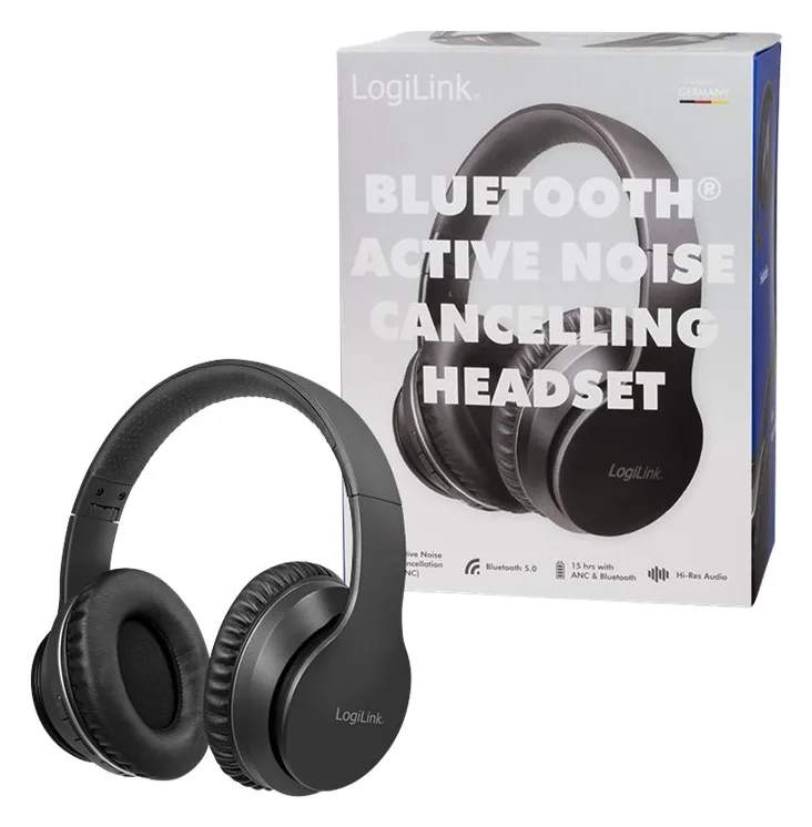 LogiLink BT0053 - Headset - ohrumschließend - Bluetooth, Ansicht 3