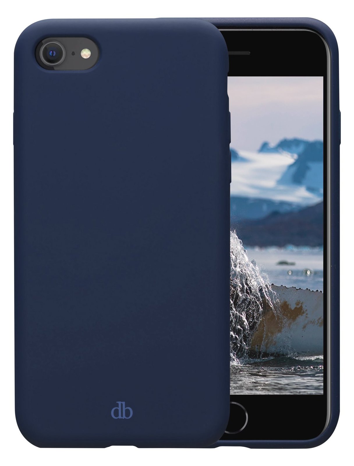 dbramante1928 Costa Rica - Hintere Abdeckung für Apple iPhone 7, 8, SE (2. Generation) - Pazifikblau