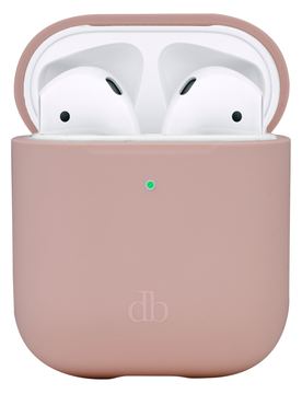 dbramante1928 Costa Rica - Tasche für Apple AirPods (2. Generation) Kopfhörer - rosa sandfarben von LumaTech
