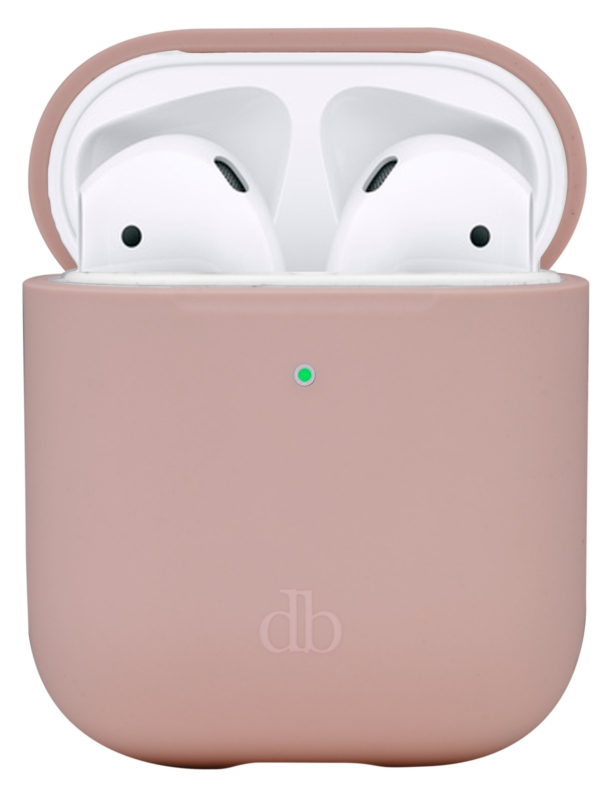 dbramante1928 Costa Rica - Tasche für Apple AirPods (2. Generation) Kopfhörer - rosa sandfarben