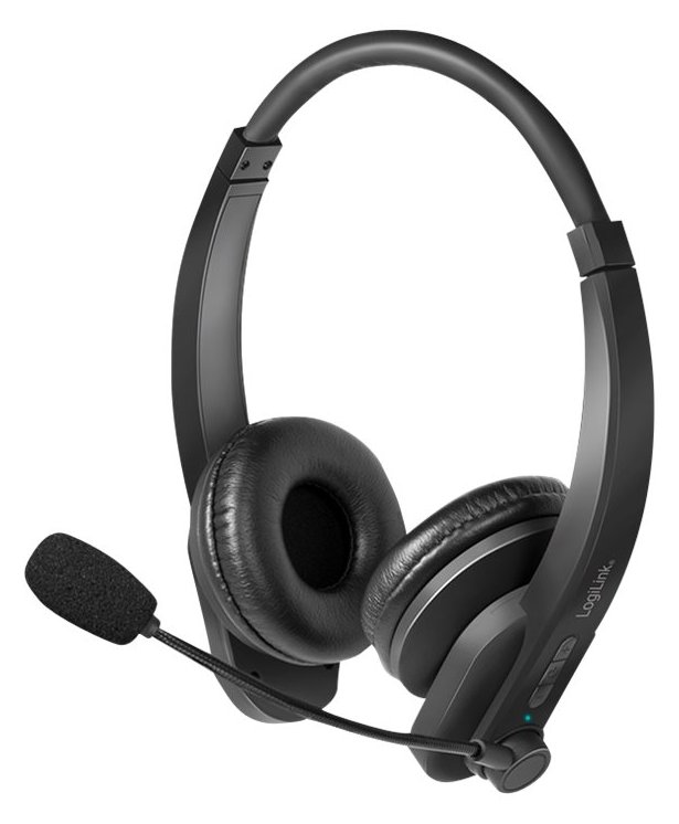 LogiLink Headset - On-Ear - Bluetooth - kabellos