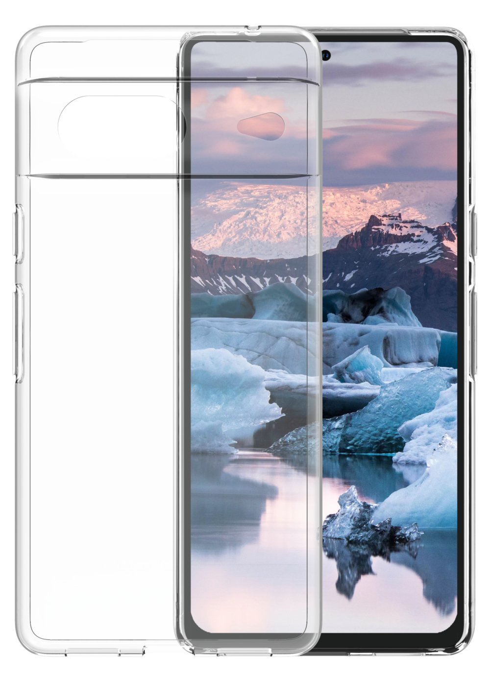 dbramante1928 Greenland - Hintere Abdeckung für Mobiltelefon - transparent Google