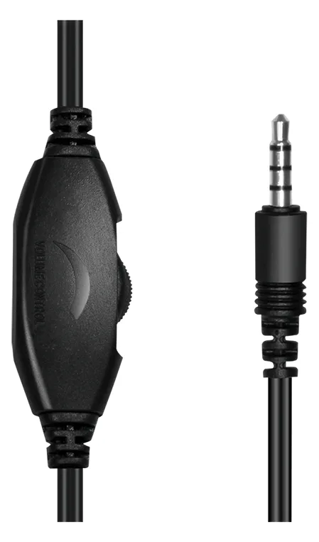 LogiLink Stereo Headset mit Mikrofon schwarz Anschluss 3.5 mm Klinkenstecker integrierter - Headset, Ansicht 3