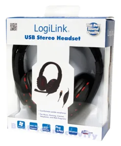 LogiLink Stereo High Quality Headset - Headset, Ansicht 4