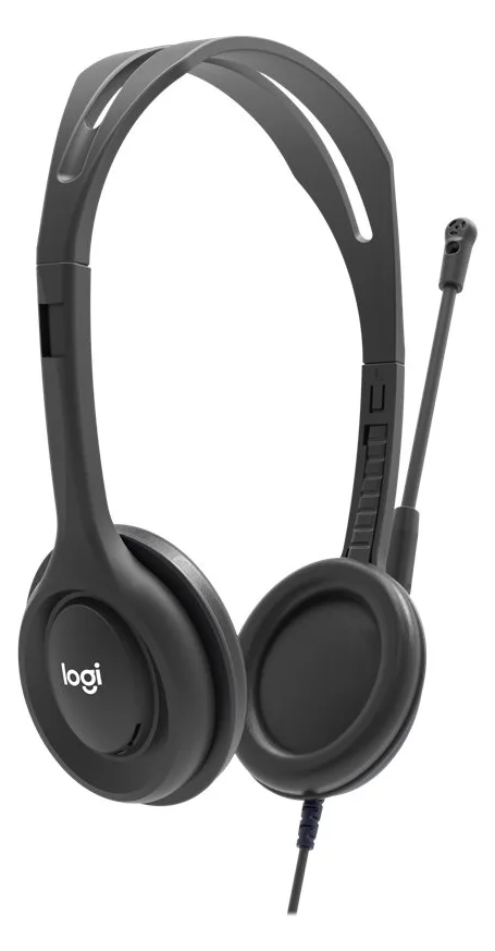 Logitech 981-000612 - Kabelgebunden - Büro/Callcenter - 20 - 20000 Hz - 73,2 g - Kopfhörer - Schwarz, Ansicht 3