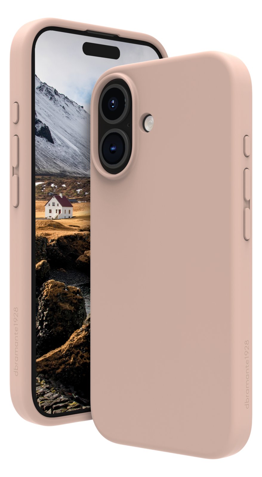 dbramante1928 Monaco - Hintere Abdeckung für Mobiltelefon - pink iPhone 16