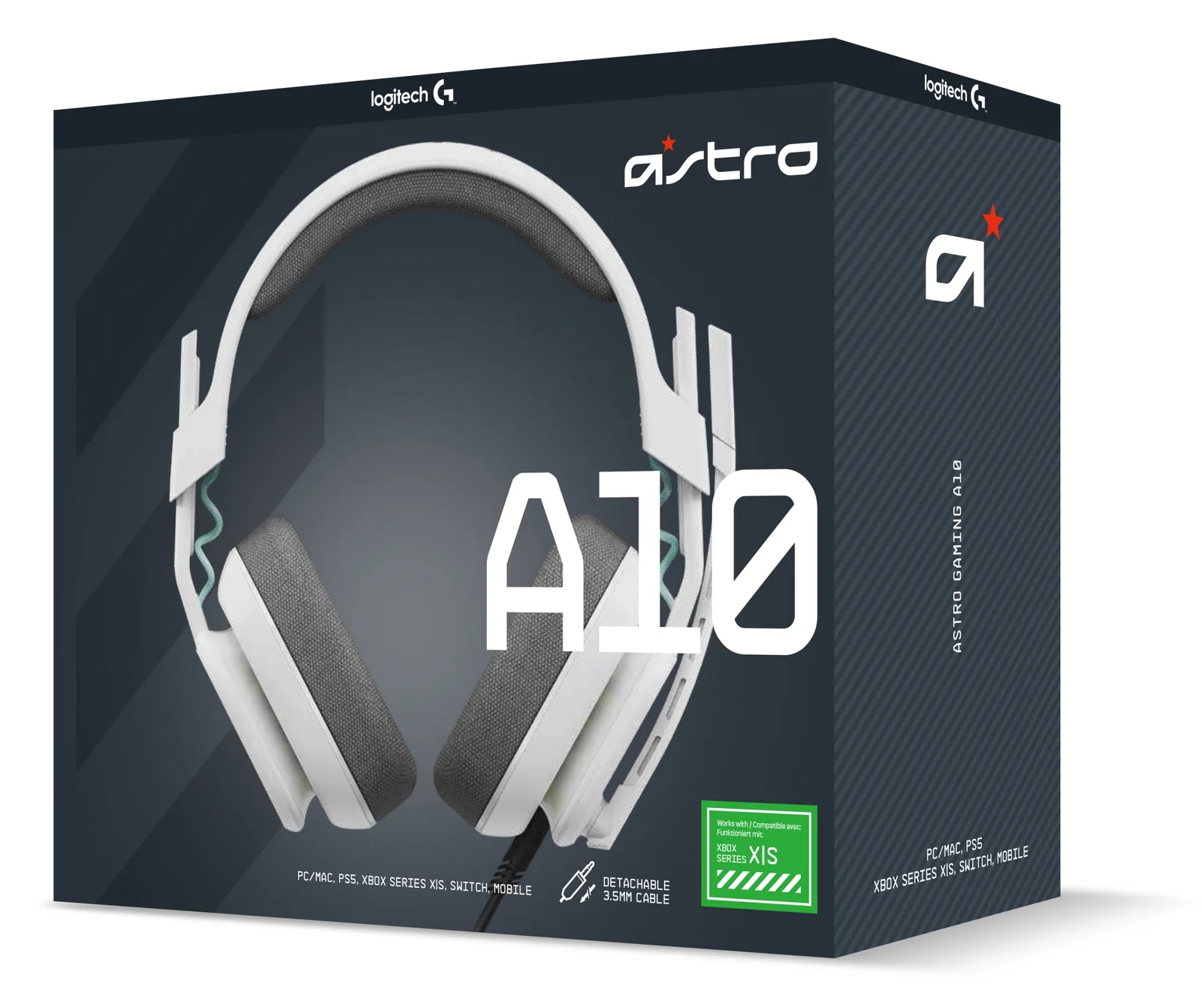 Logitech ASTRO Gaming A10 Gen 2 - Headset - ohrumschließend, Ansicht 2