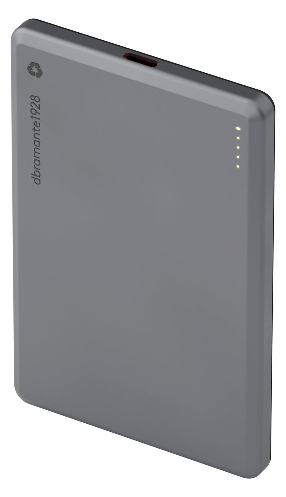 dbramante1928 re-charge - Induktive Power Bank - 5000 mAh - 20 Watt - 3 A (24 pin USB-C)