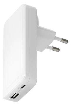 dbramante1928 re-charge Pro - Netzteil - dünn - 65 Watt - 2 Ausgabeanschlussstellen (24 pin USB-C, USB) von LumaTech