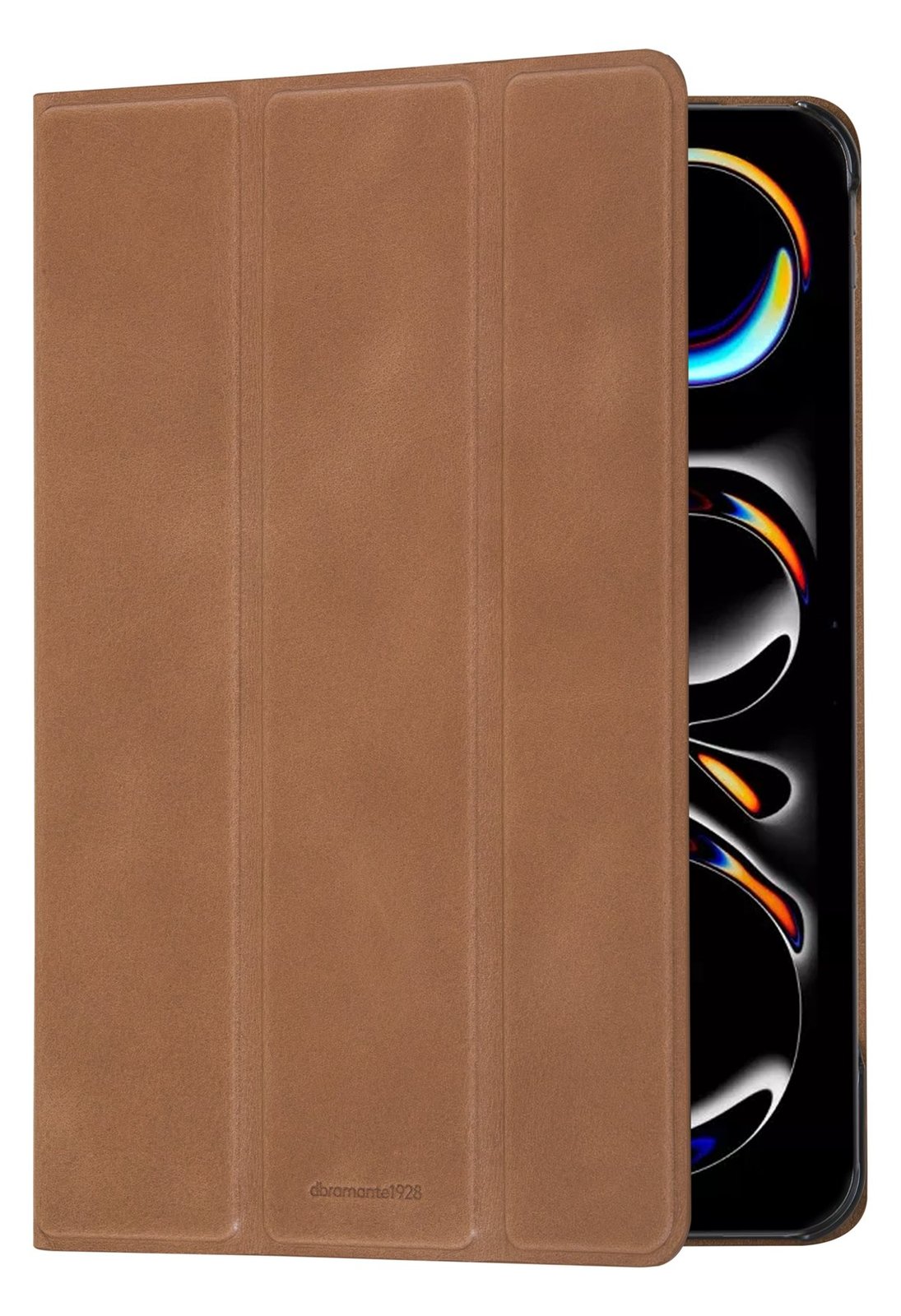 dbramante1928 Risskov - Flip-Hülle für Tablet - genarbtes Leder - Hellbraun - für Apple 11-inch iPad Pro (M4)