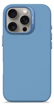 Decoded AntiMicrobial Silicone Backc. iPhone 16 Pro Light Blue von LumaTech