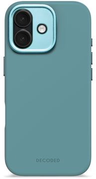 Decoded AntiMicrobial Silicone Backcover iPhone 17 Retro Blue von LumaTech