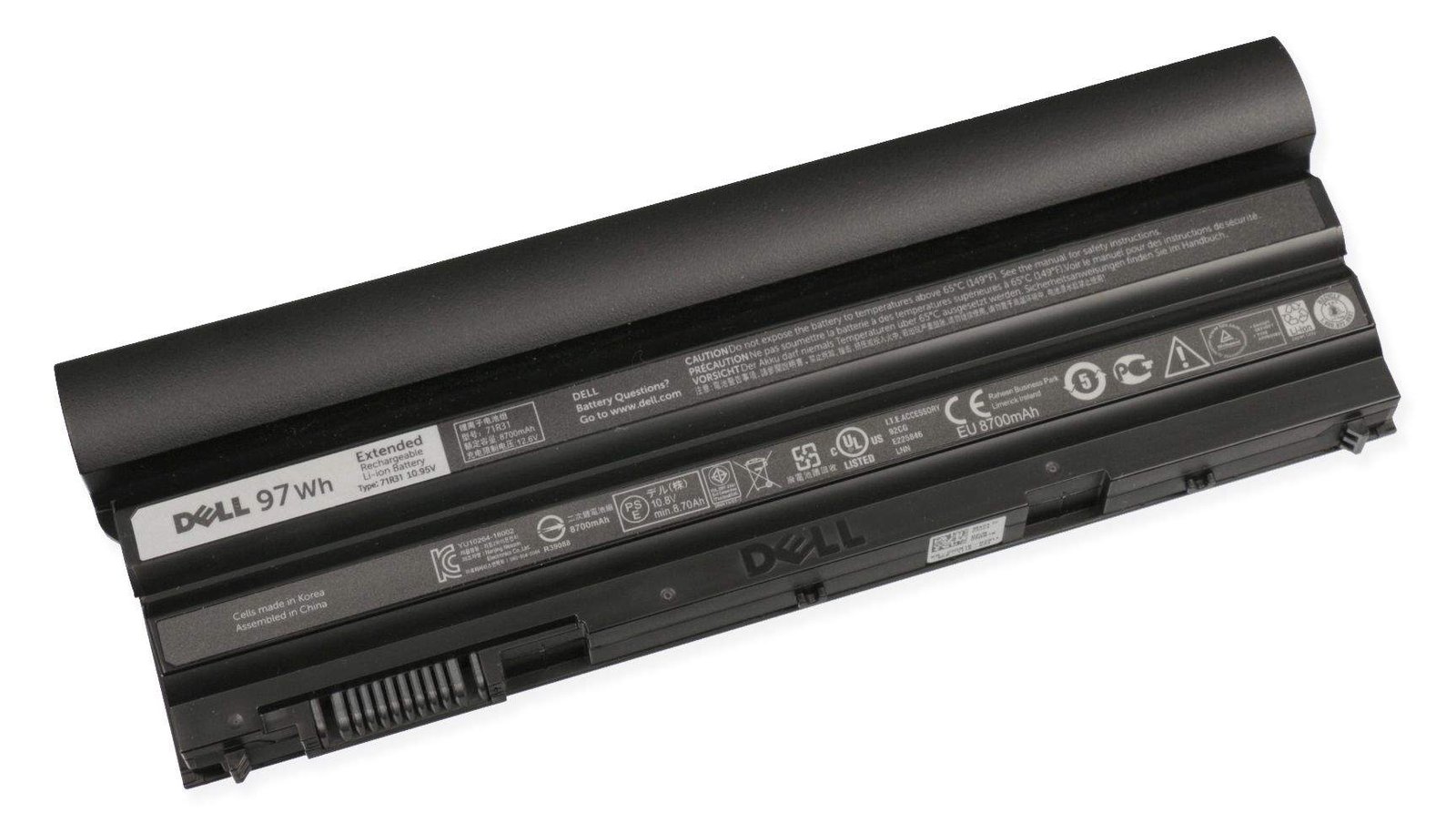 Dell  Laptop-Batterie - 1 x Lithium-Ionen 9