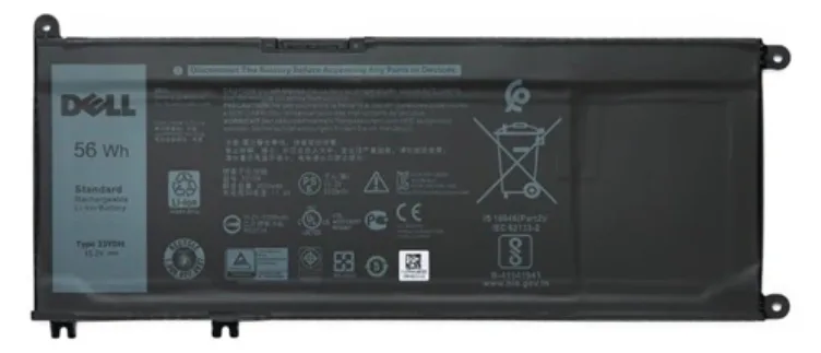 Dell  Laptop-Batterie - Lithium-Ionen - 56 Wh, Ansicht 2