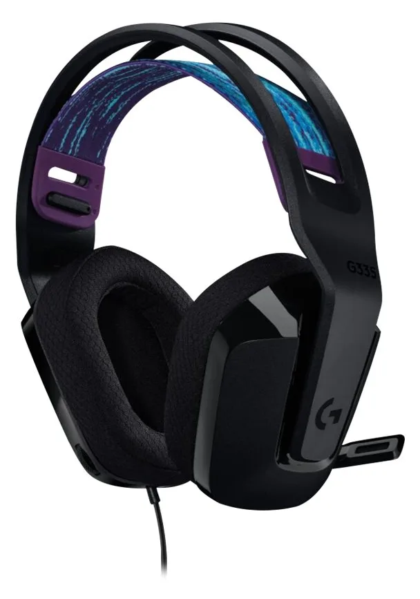 Logitech G G335 Wired Gaming Headset - Headset - Schwarz, Ansicht 2