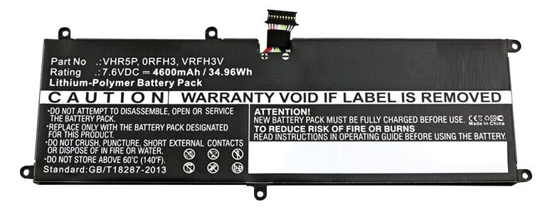 Dell 35Wh Lithium Ion battery for Latitude tablets and laptops - Batterie - 4.500 mAh