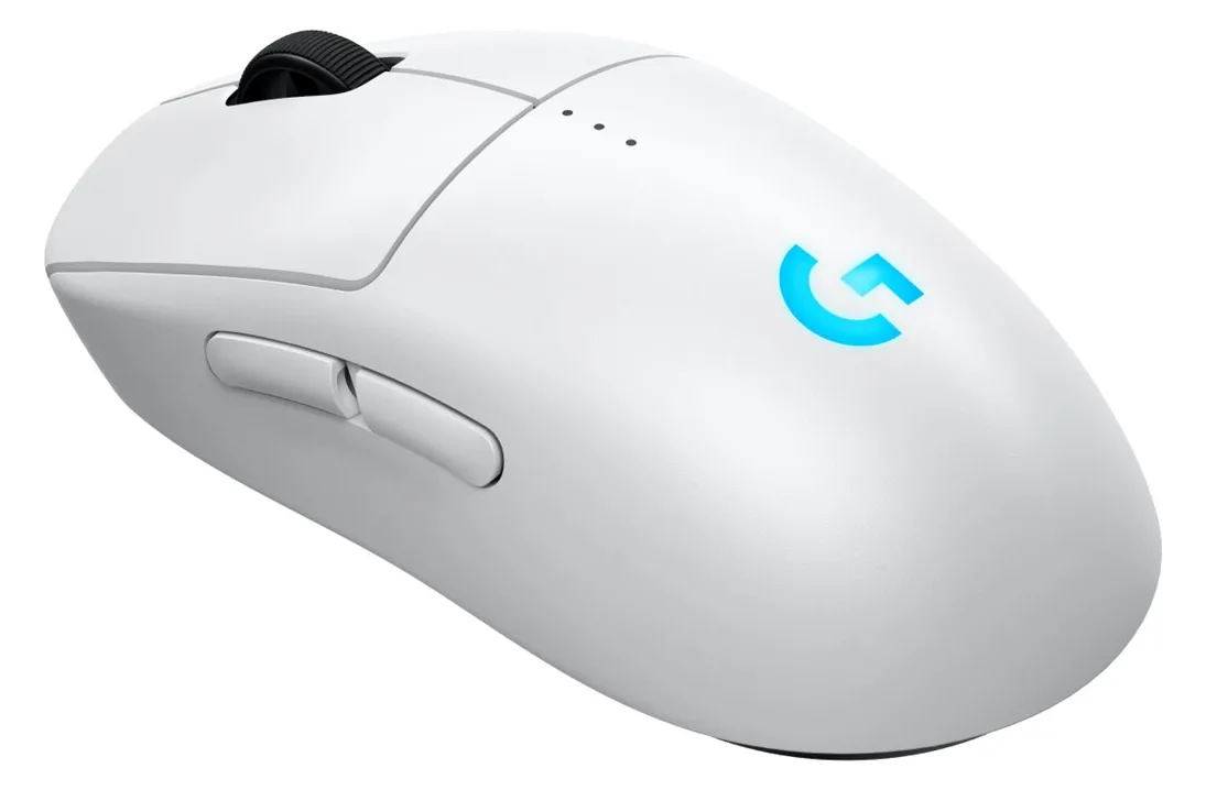 Logitech G PRO 2 - Maus - Gaming - rechts- und linkshändig - Weiß, Ansicht 4
