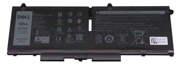 Dell 58Wh Lithium-ion laptop - Battery - Batterie - 3.625 mAh