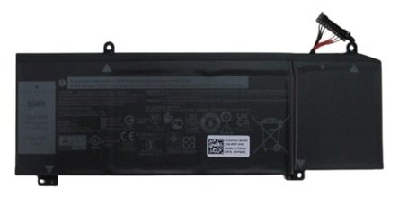 Dell 60Wh Lithium-ion battery for Alienware M15 - Batterie - 3.750 mAh