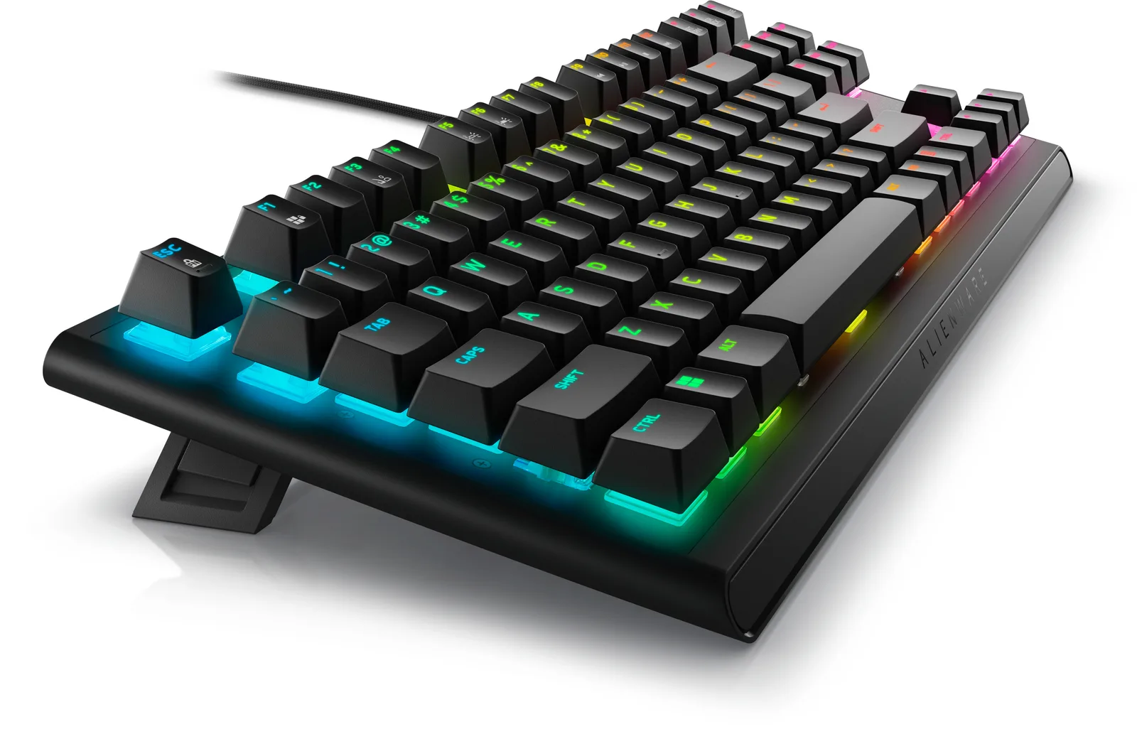 Dell Alienware AW420K - Tastatur - Ohne Zehnertastatur - TL: US, QWERTY, Ansicht 6