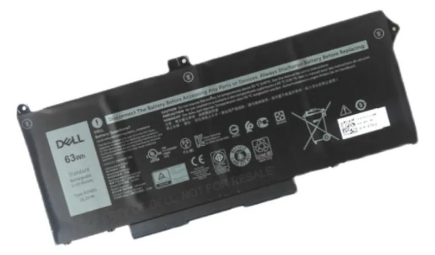 Dell Battery 63Wh RJ40G - Batterie - 3.941 mAh, Ansicht 2