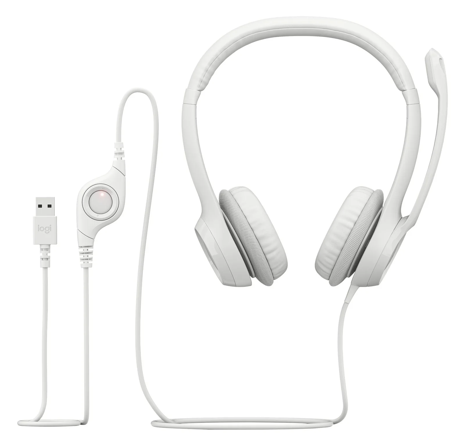 Logitech H390 - Headset - On-Ear - kabelgebunden, Ansicht 4