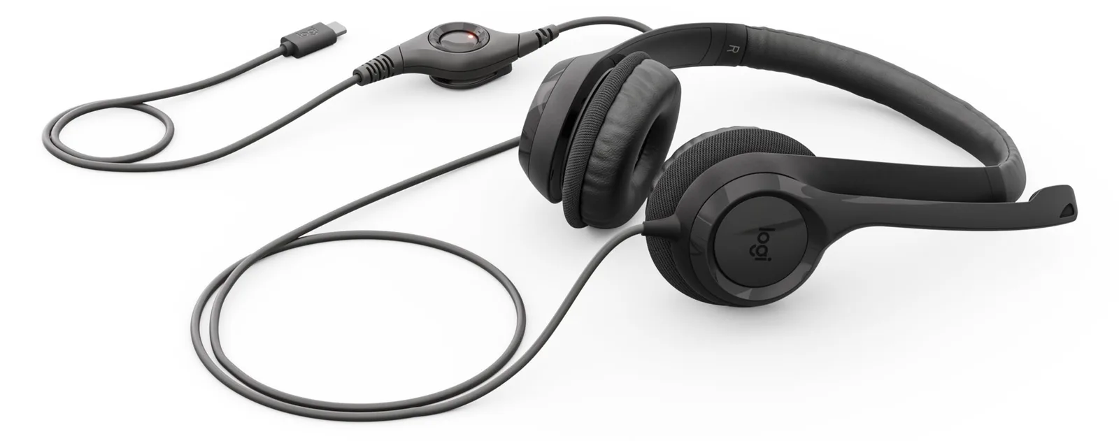 Logitech H390 - Headset - On-Ear - kabelgebunden, Ansicht 5