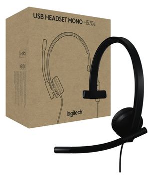 Logitech H570e - Headset - On-Ear - kabelgebunden von LumaTech